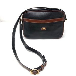 BALLY classic leather crossbody purse, made in Italy